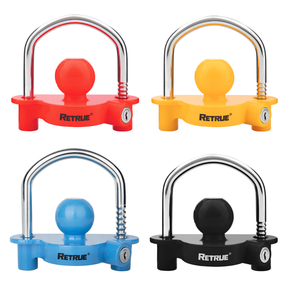 Universal Coupler Lock Trailer Colorful Locks